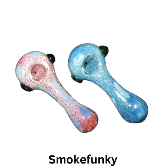 4"FANCY FRIT PIPE- MIX COLOR