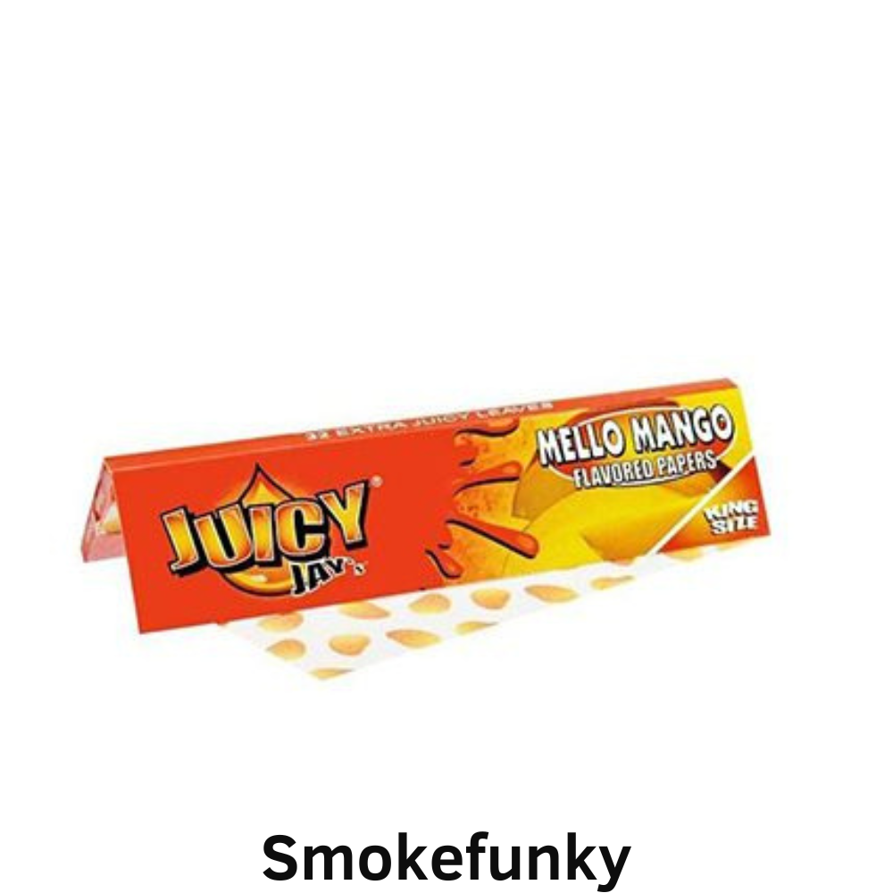 Juicy Jay’s King Size Rolling Paper Mello Mango