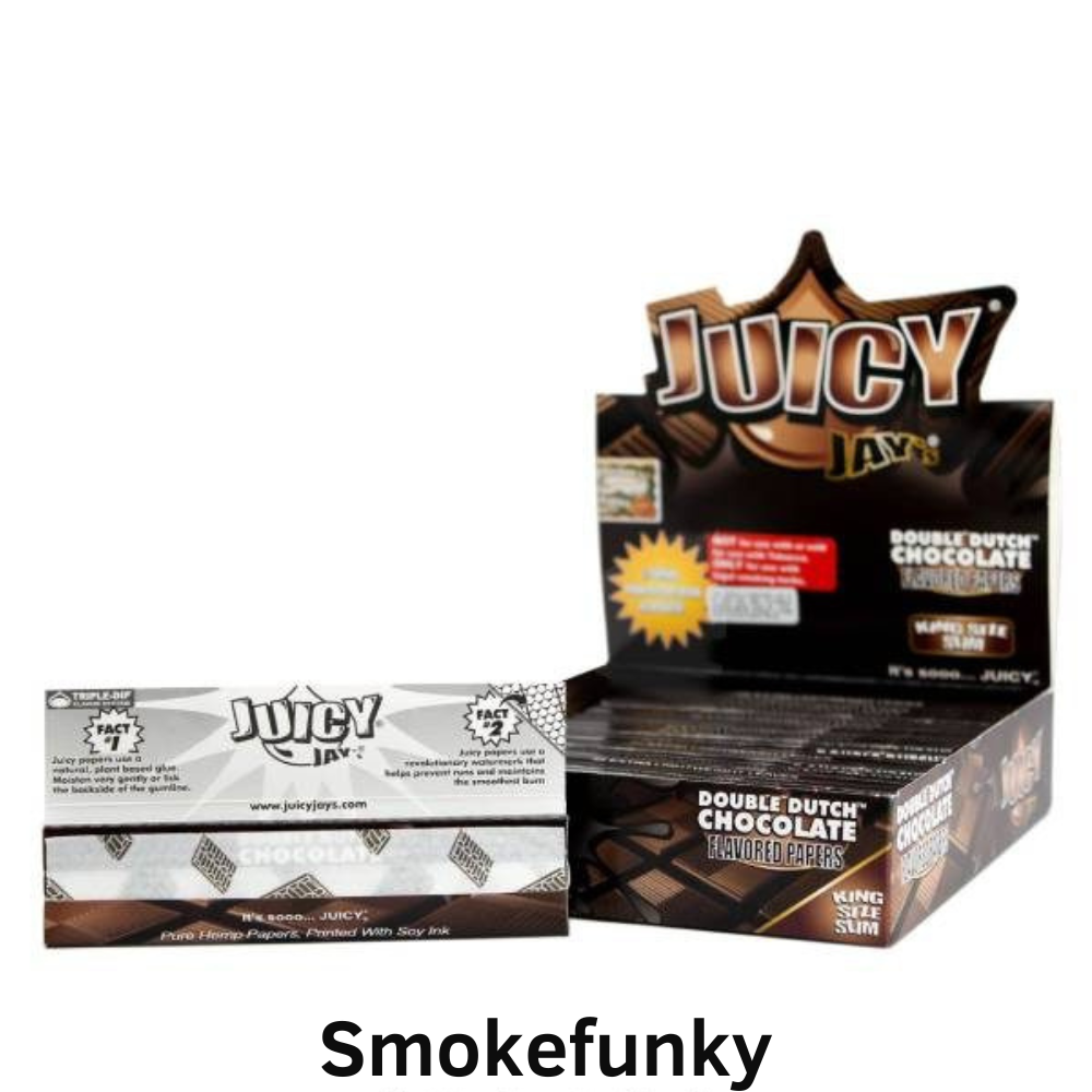 Juicy Jay’s King Size Rolling Paper Double Dutch Chocolate