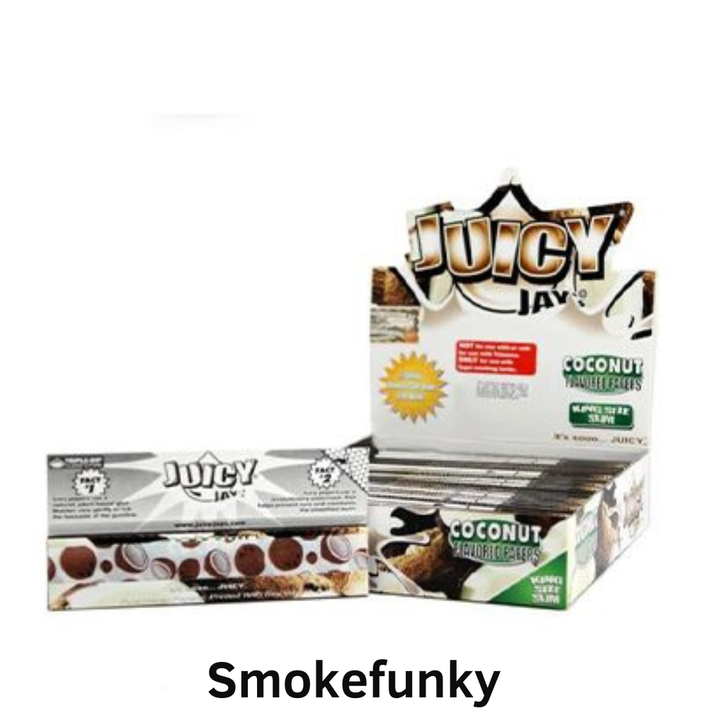 Juicy Jay’s King Size Rolling Paper Coconut Flavor