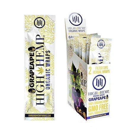 High Hemp GrapeApe Organic Wraps