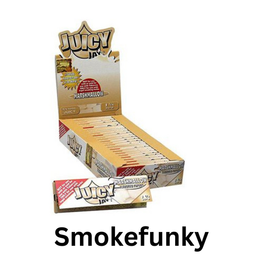 Juicy Jay’s 1 1/4″ Size Rolling Paper Marshmallow Flavor