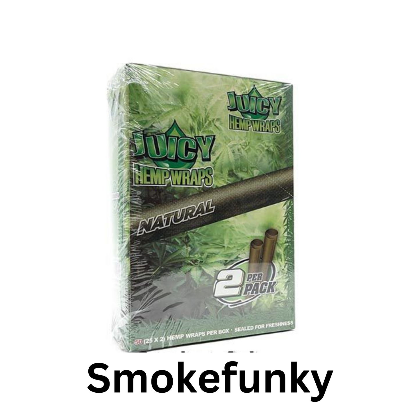 JUICY JAY’S HEMP WRAPS NATURAL FLAVOR PACK OF 25