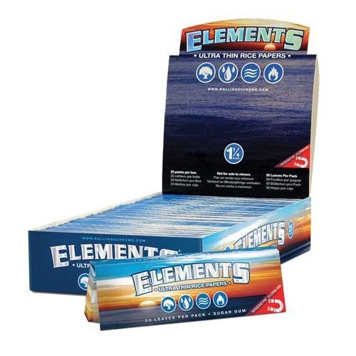 Elements Magnetic 1 1/4″ Size Rolling Paper