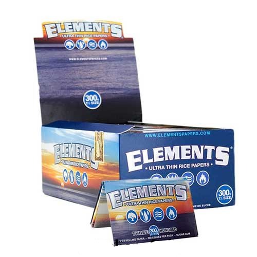 Elements 300’s 1 1/4″ Size Rolling Paper